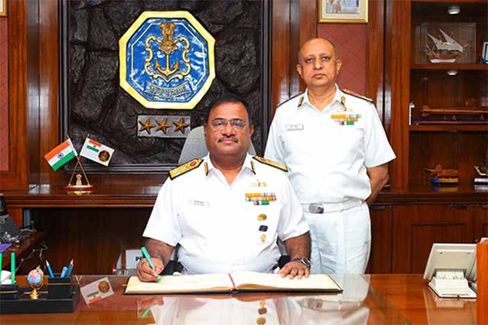 Vice Admiral B Sivakumar.
