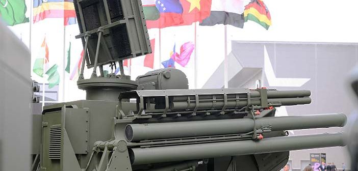 Russian Pantsir SME E Air Defence System.