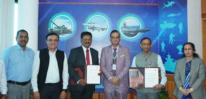 BEL-Astra Microwave MoU signing ceremony.