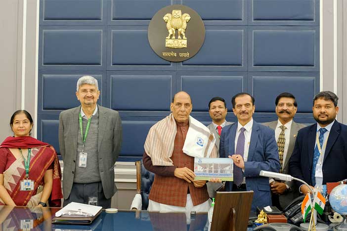 DRDO-RRU MoU Signing Ceremony in New Delhi. (December 22, 2025)