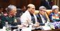 Ran Samwad 2026: Defence Minister Rajnath Singh with India's top military-defence leadership.