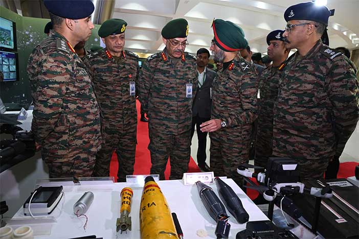 VCOS Lt. Gen. Pushpendra Singh (M)at Inno Yoddha 2025.