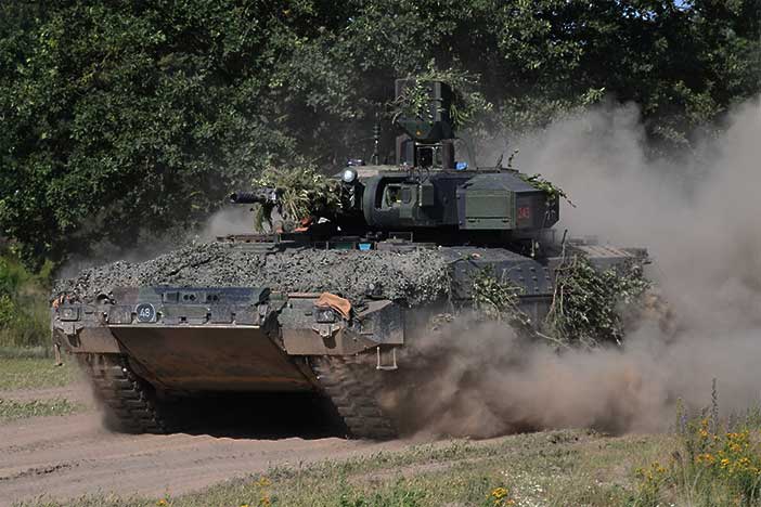 Rheinmetall's Puma IFV.