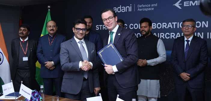 Embraer-Adani Group Partnership for Regional Jets.