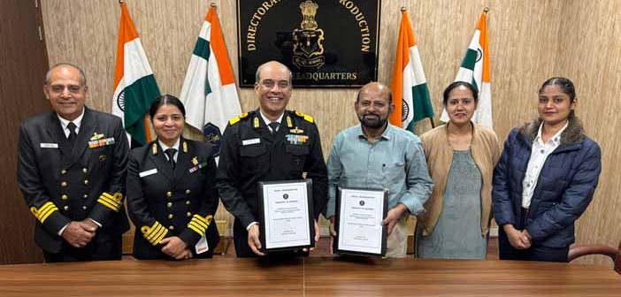 Indian Navy Suryadipta Project contract signing ceremony.