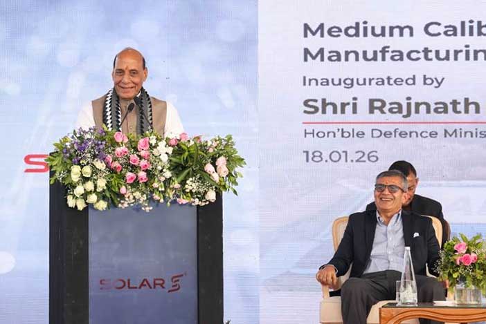 Rajnath at inauguration ceremony, Nagpur India. (19.01.2026)
