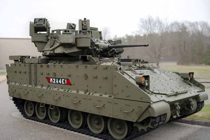 US Army's Bradley IFV.