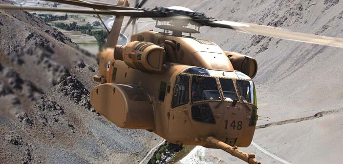 Israel Air Force CH53-K Helicopter.