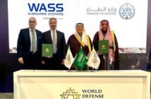 Wass' submarine contract signing ceremony.