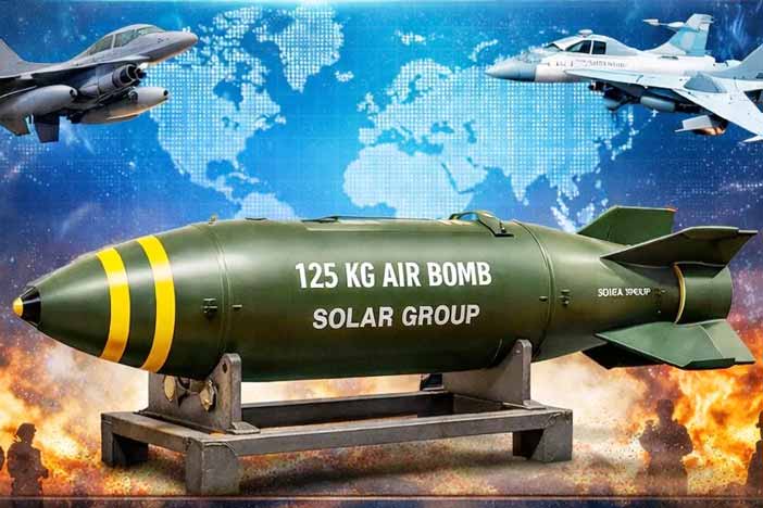 Solar Defence 125kg Air Dropped Bomb. 