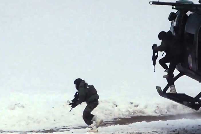 India-US Army military exercise Vajra Prahar.