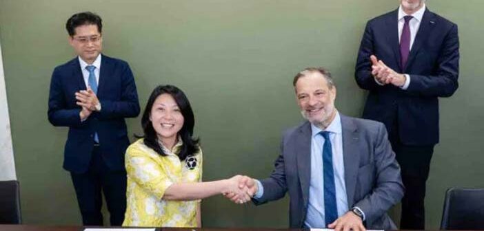 Tigerari Taiwan-Airbus Contract Signing Ceremony.