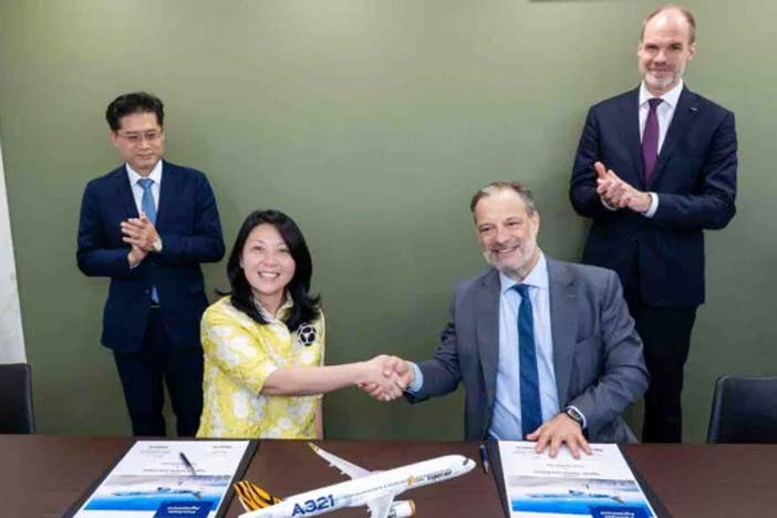 Tigerari Taiwan-Airbus Contract Signing Ceremony.