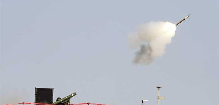 DRDO VSHORADS missile.