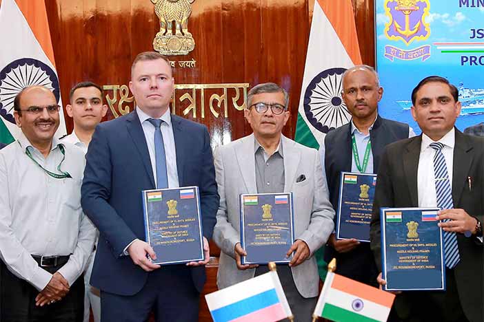 India MoD Signed contract with Rosoboronexport and HAL. (March 3, 2026, New Delhi)