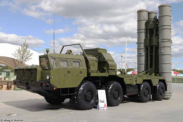 Russian S-400 anit-missile defence system.