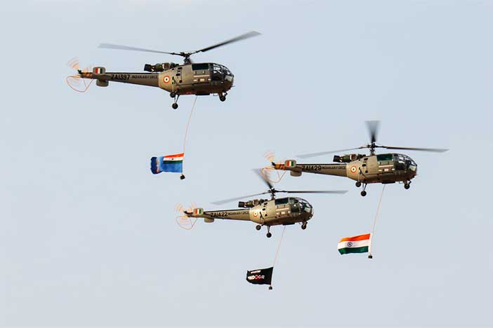 Indian Air Force Excercise Vayushakti 2026.
