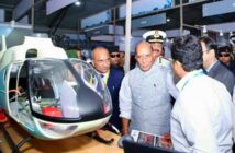 Rajnath Singh, Defence Minister of India.