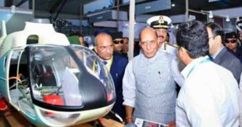 Rajnath Singh, Defence Minister of India.
