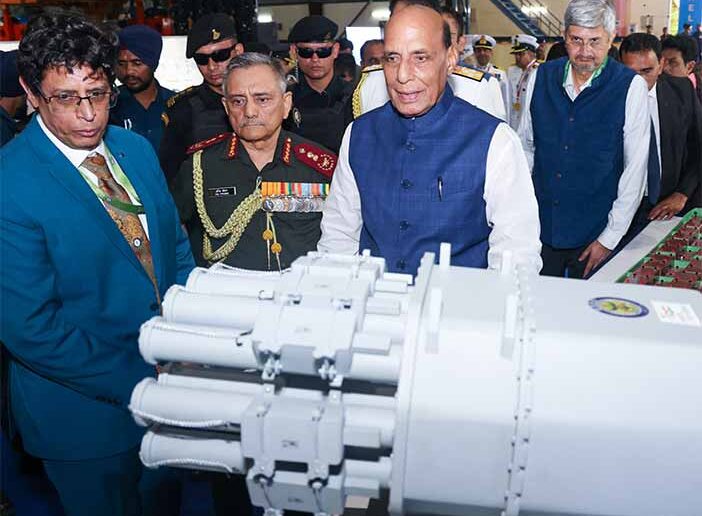 Defence Minister Rajnath Singh opened the DRDO NSTL's Large Cavitation Tunnel.