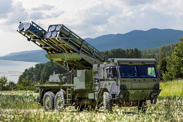 Elbit Systems' PULS Artillery Rocket System for Greece.