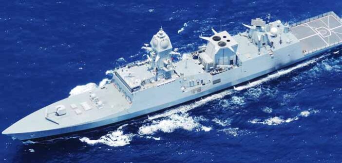 Indian Navy INS Taragiri.