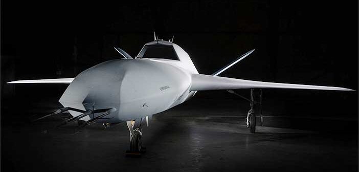 Northrop Grumman's YFQ-48A Talon Blue CCA.